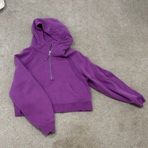 Purple Lululemon Scuba Jacket